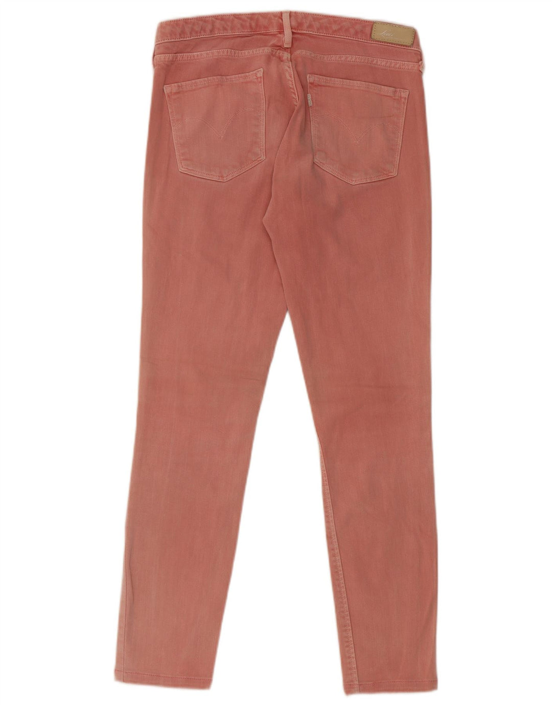 LEVI'S Womens Skinny Jeans W27 L27 Pink Cotton