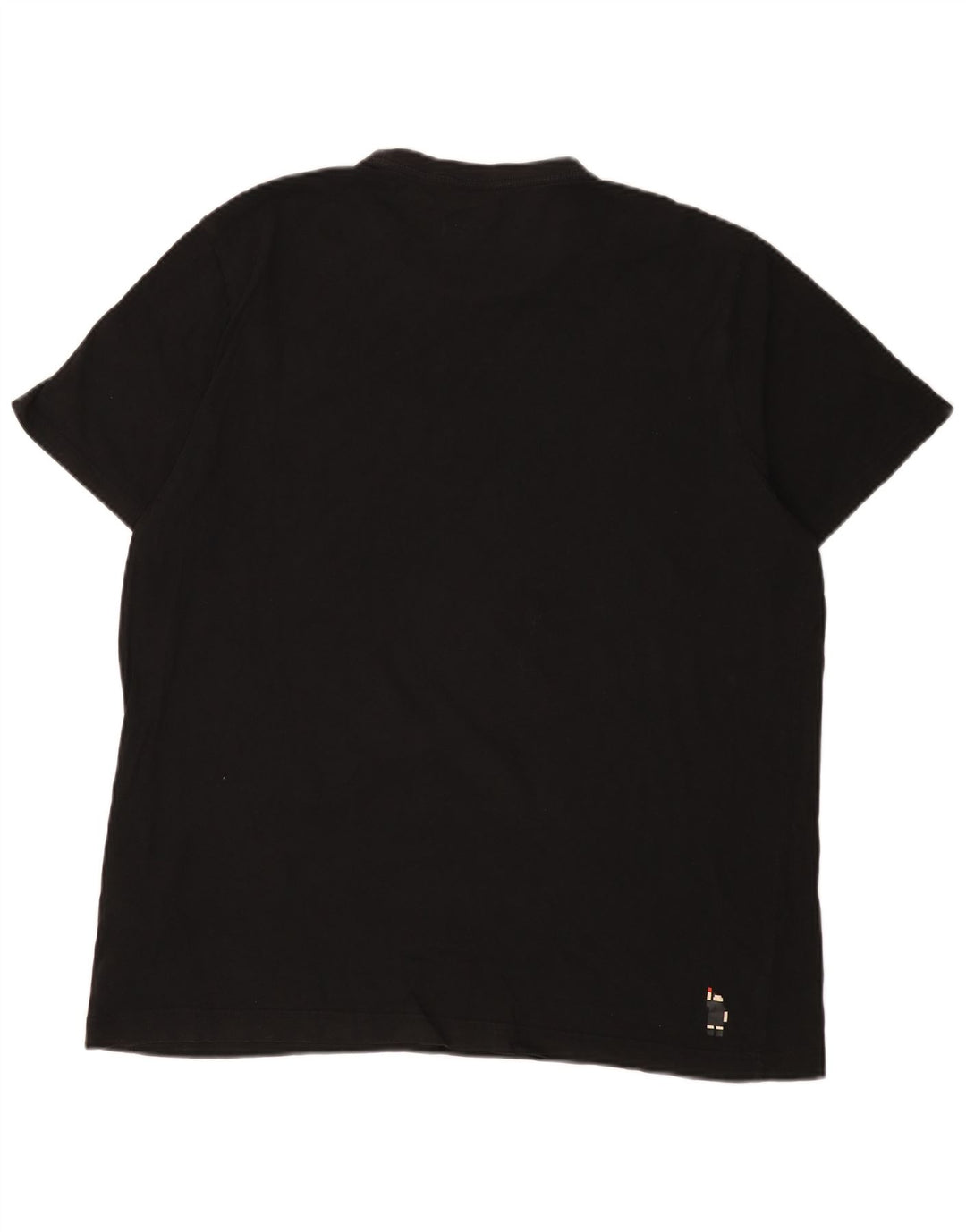Puma Herre Grafisk T-Shirt Top XL Sort Bomuld