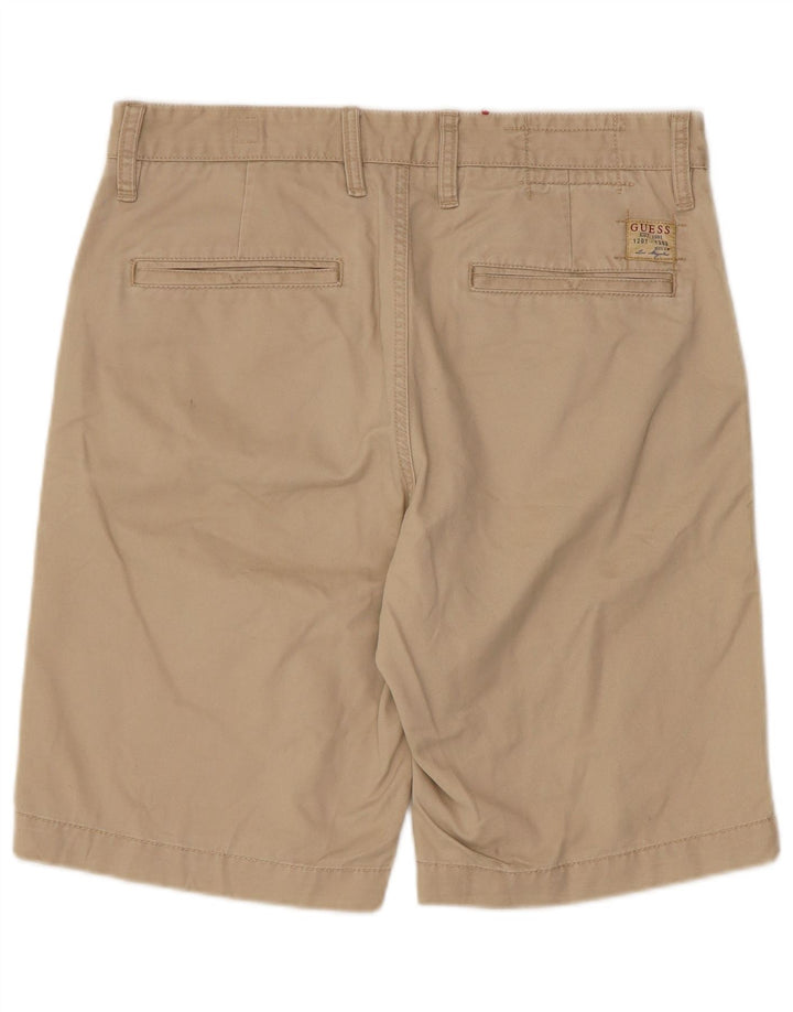 Guess Chino Shorts til mænd W31 Medium Beige Bomuld