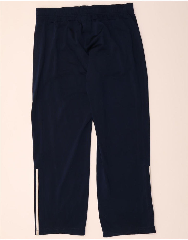 Adidas Træningsdragtsbukser til mænd UK 44/46 Large Navy Blue Polyester