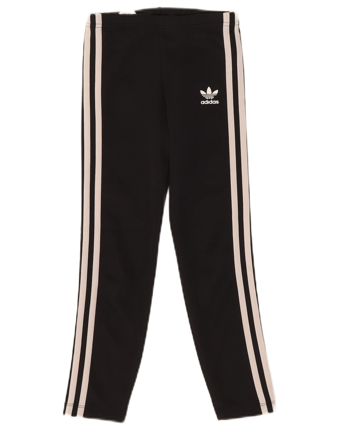Adidas Pige Leggings 7-8 År Sort Polyester