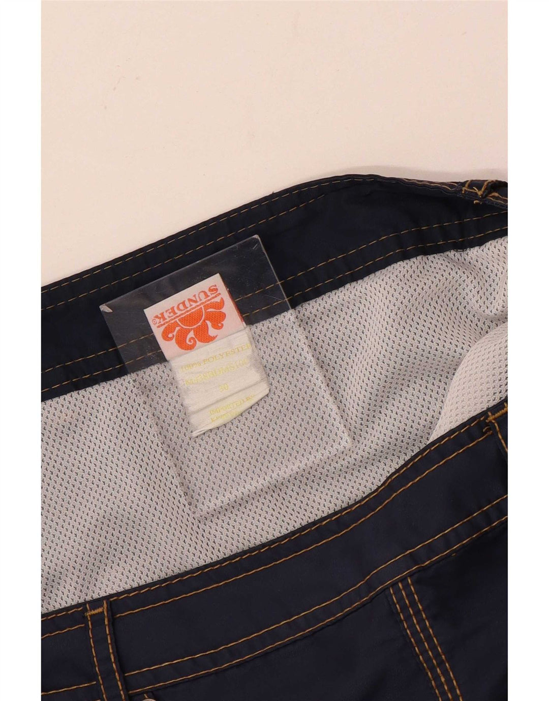 Sundek Herre badeshorts Medium Marineblå Polyester