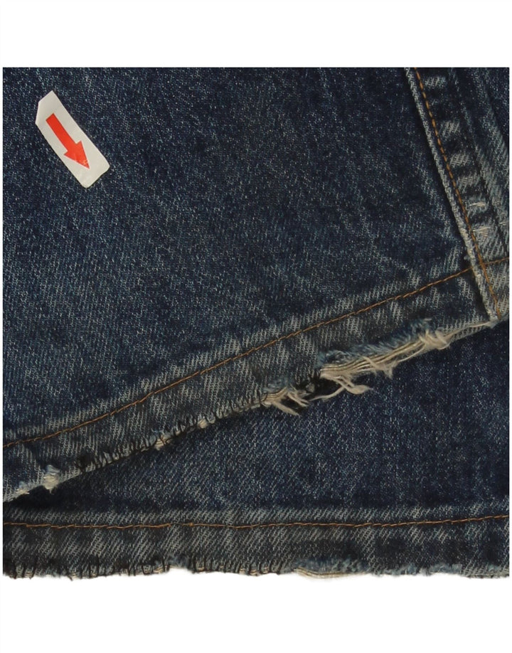 Levi's Herre 501 lige jeans W36 L27 blå bomuld