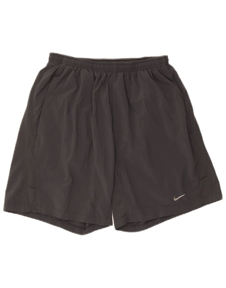 Nike Herre Dri Fit Sportshorts Små Grå
