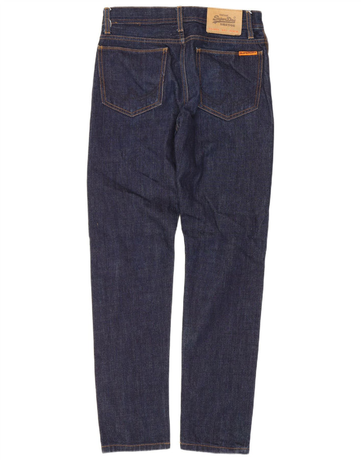 Superdry Slim Jeans til kvinder W28 L30 Marineblå Bomuld