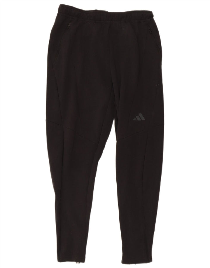 Adidas Herre Aeroready Slim Fit træningsdragt Bukser Medium Sort