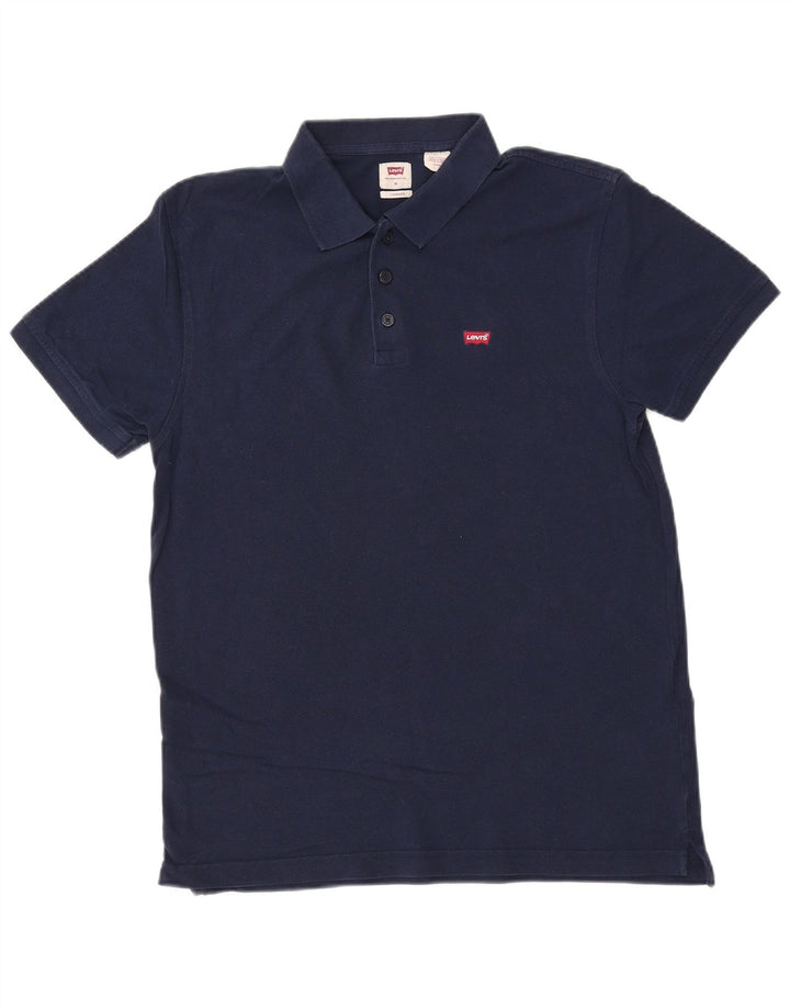 Levi's Standard poloshirt til mænd Medium marineblå bomuld