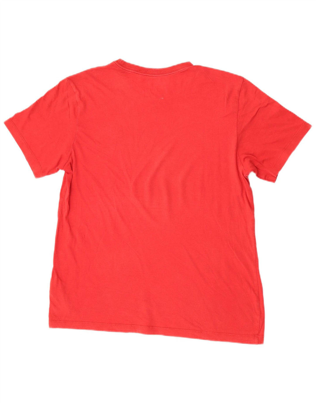 Nike grafisk t-shirt til mænd, medium rød bomuld
