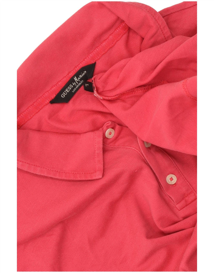 Guess By Marciano Herre Polo Shirt Large Pink