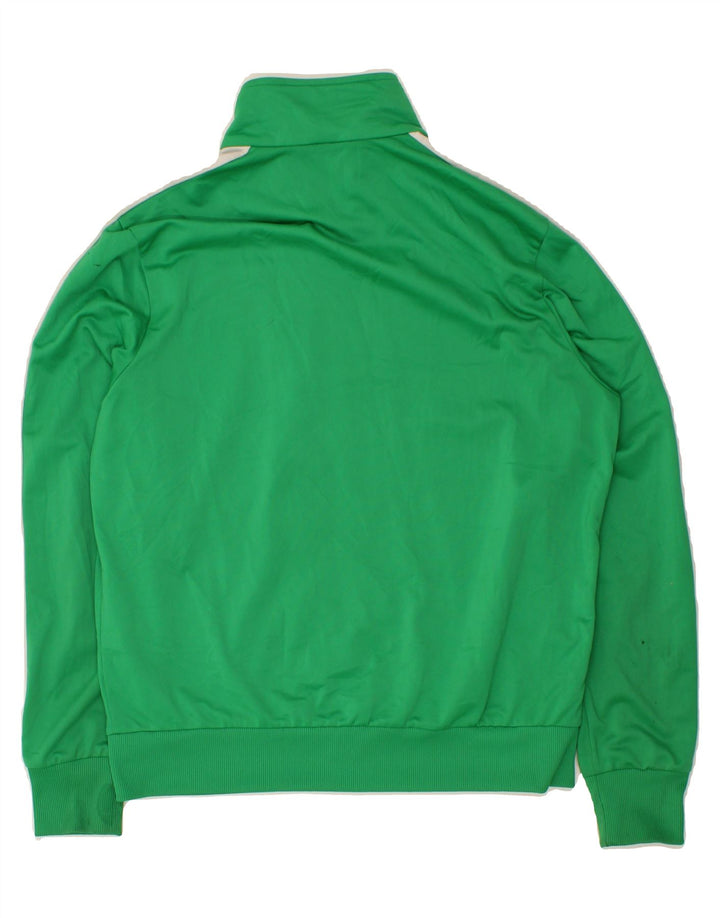 PUMA Træningsdragt til mænd, topjakke, stor grøn polyester