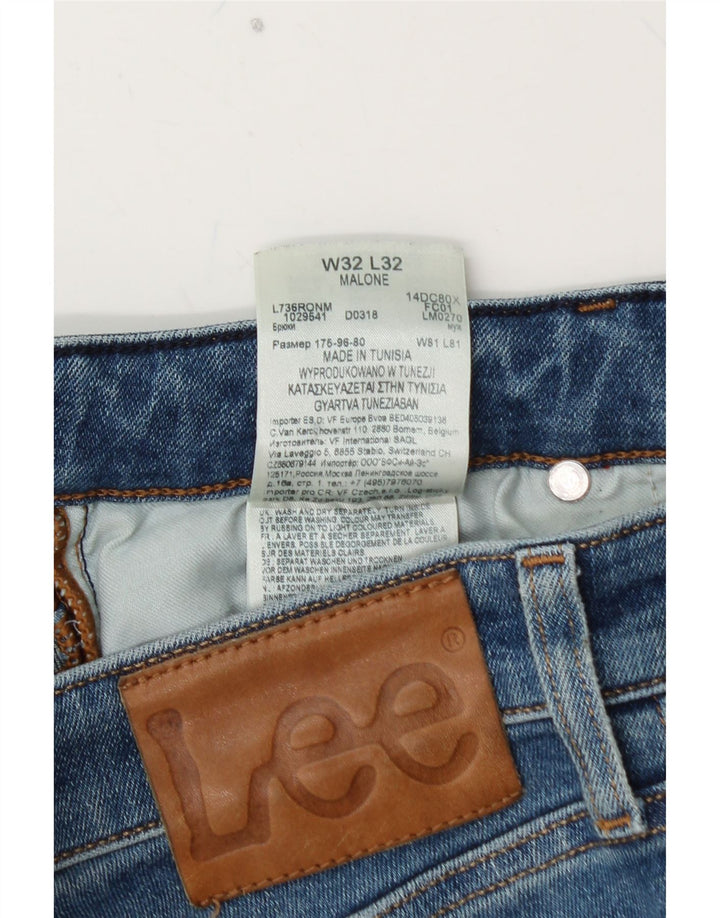 LEE Dame Malone Skinny Jeans W32 L32 Blå Bomuld