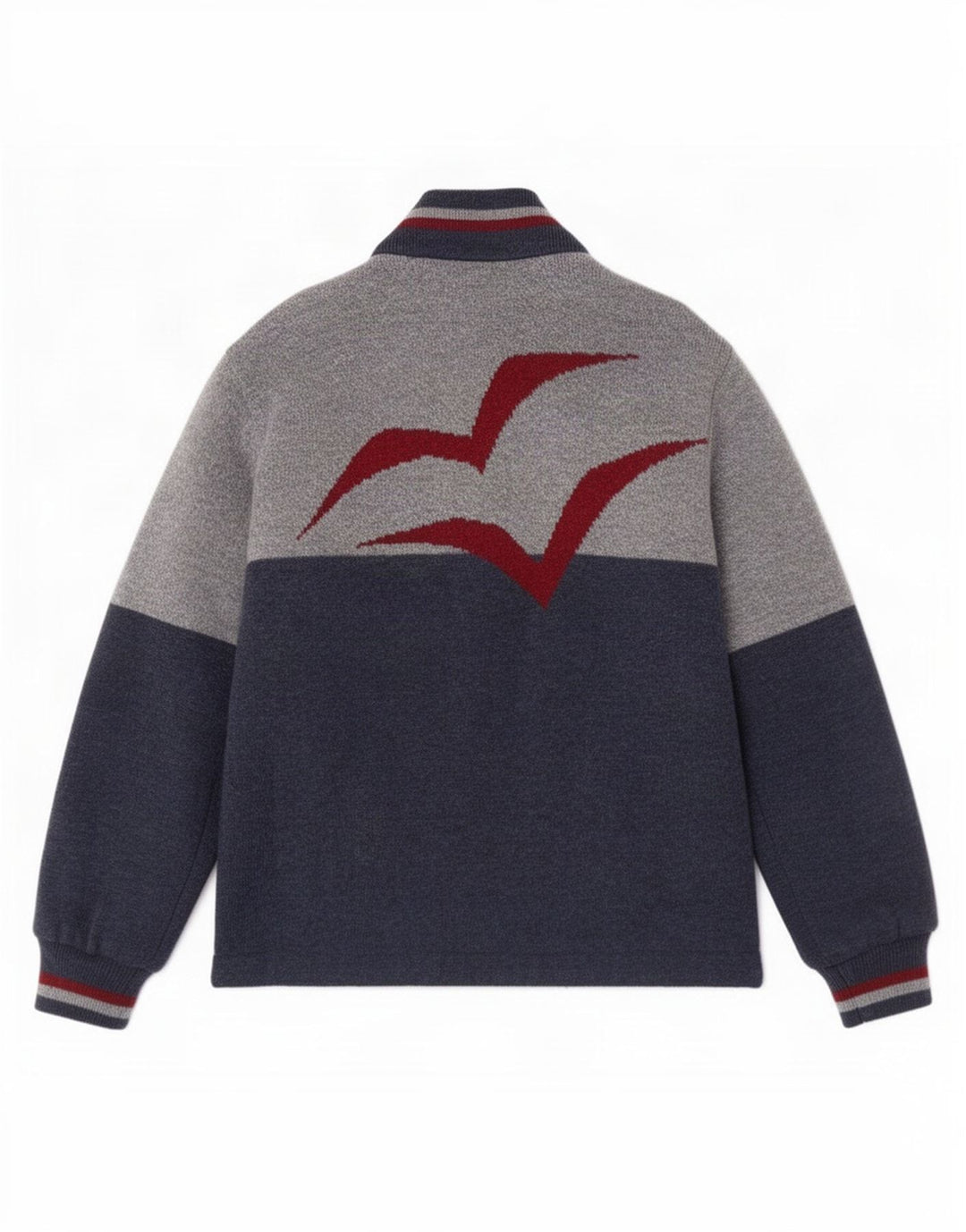Colmar Herre grafisk vendbar jakke IT 52 XL Navy Blue Colourblock