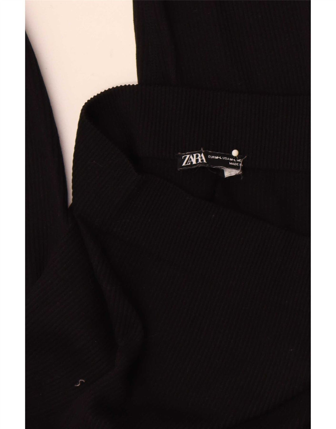Zara Dame Leggings UK 14 Medium Sort