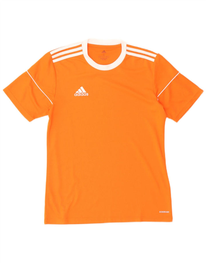 Adidas Herre Aeroready T-Shirt Top Lille Orange Polyester