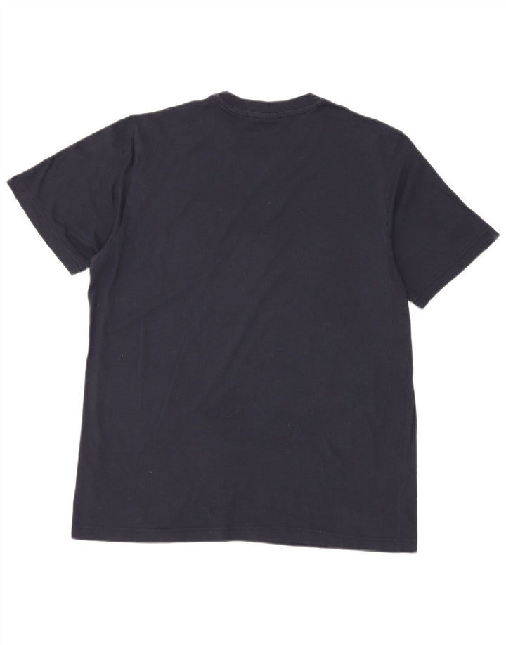 Adidas Grafisk T-shirt top til mænd, stor marineblå