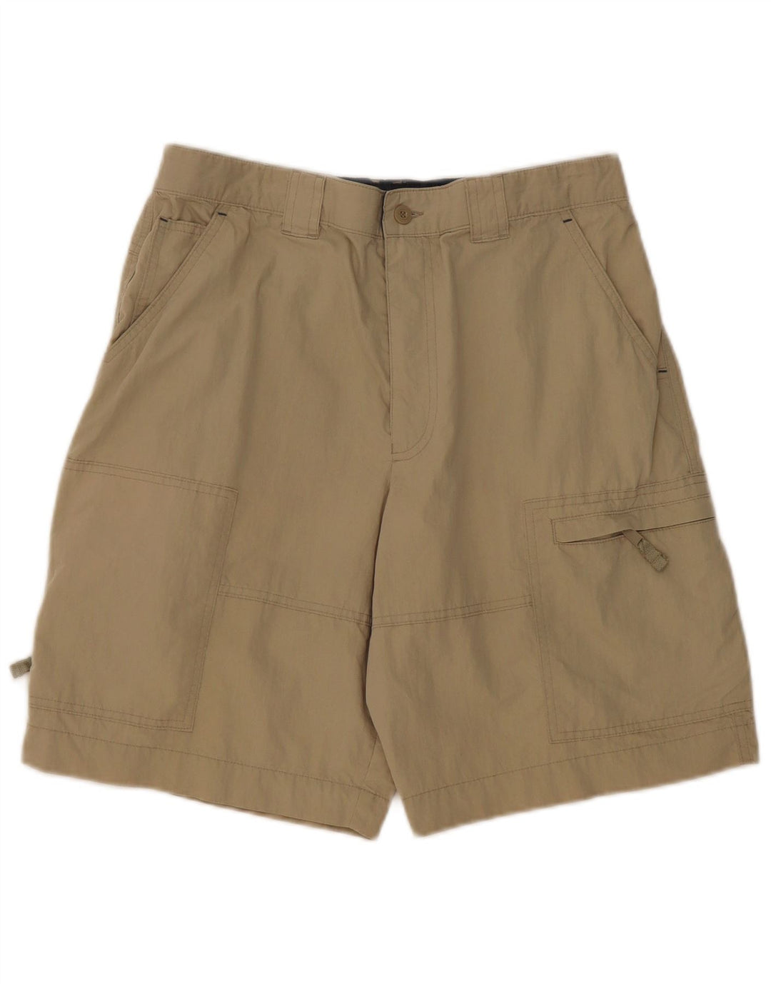 Marks & Spencer Herre Cargo Shorts W34 Large Beige Bomuld