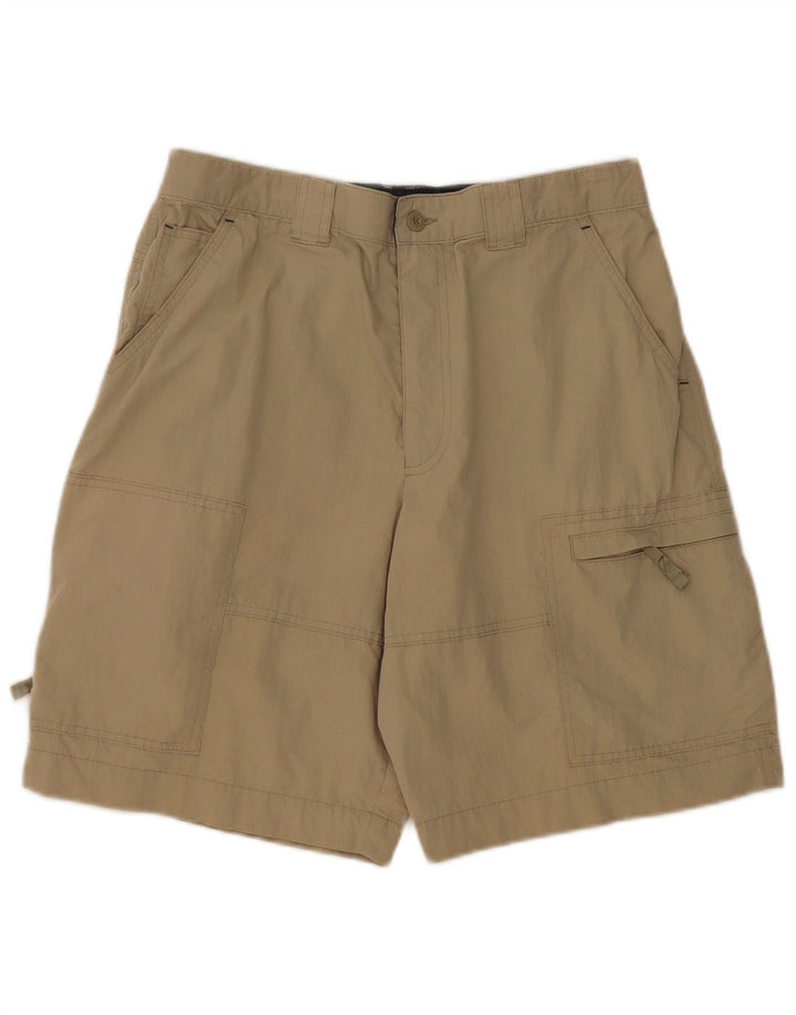 Marks & Spencer Herre Cargo Shorts W34 Large Beige Bomuld