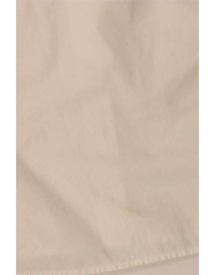 Massimo Dutti Langærmet Dameskjorte EU 44 XL Hvid Bomuld