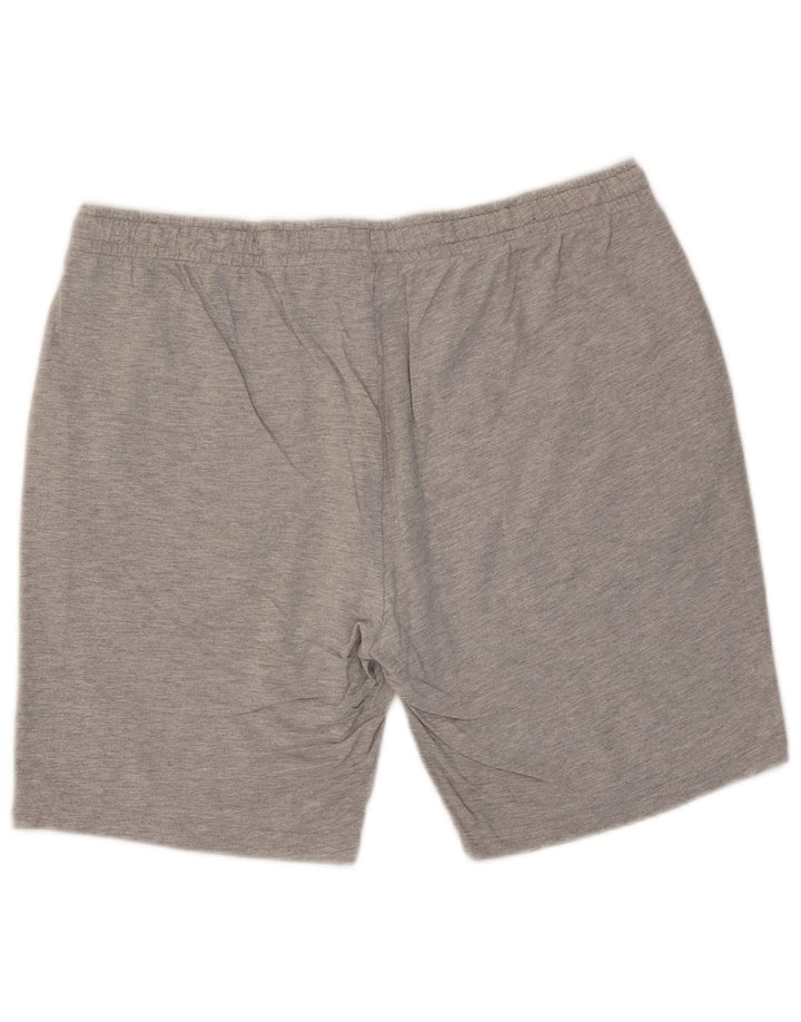 Kappa Herre grafiske sportsshorts XL grå bomuld