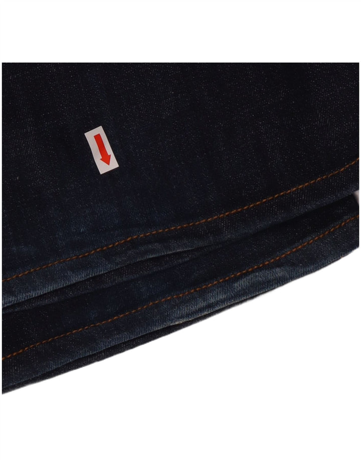 Levi's Dame 476 Slim Bootcut Jeans W28 L31 Marineblå Bomuld