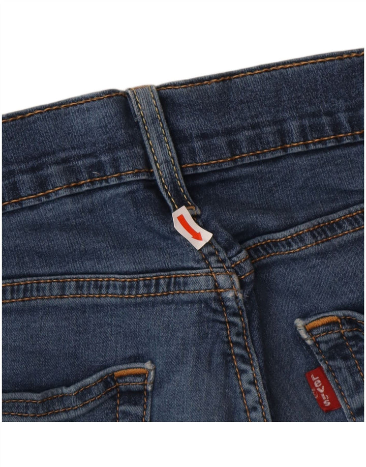 LEVI'S Herre 511 Slim Jeans W33 L32 Blå Bomuld
