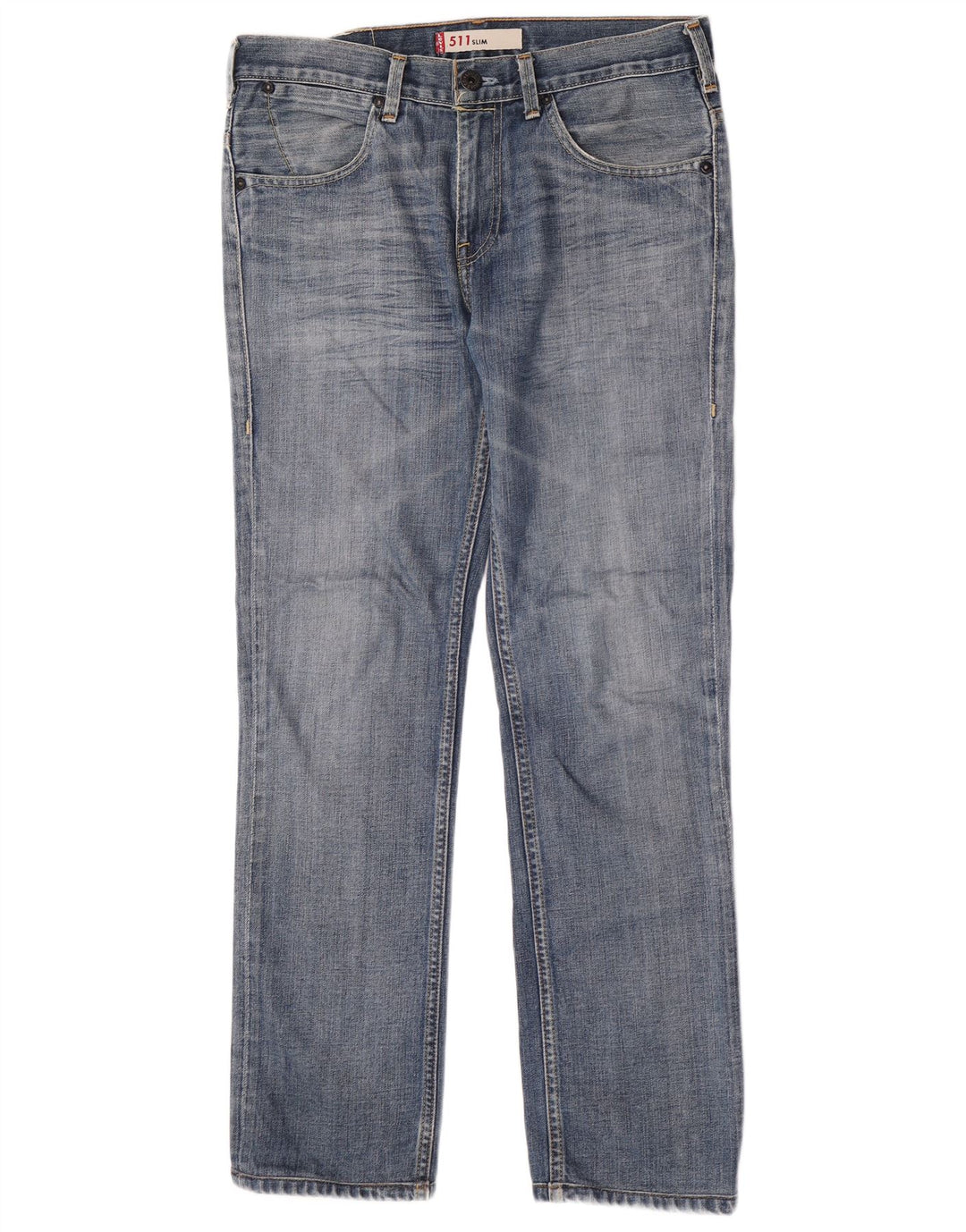 Levi's Herre 511 Slim Jeans W33 L30 Blå Bomuld