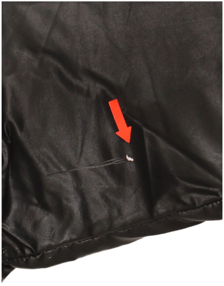 Fay Dame Polstret Jakke UK 18 XL Sort Polyethylen