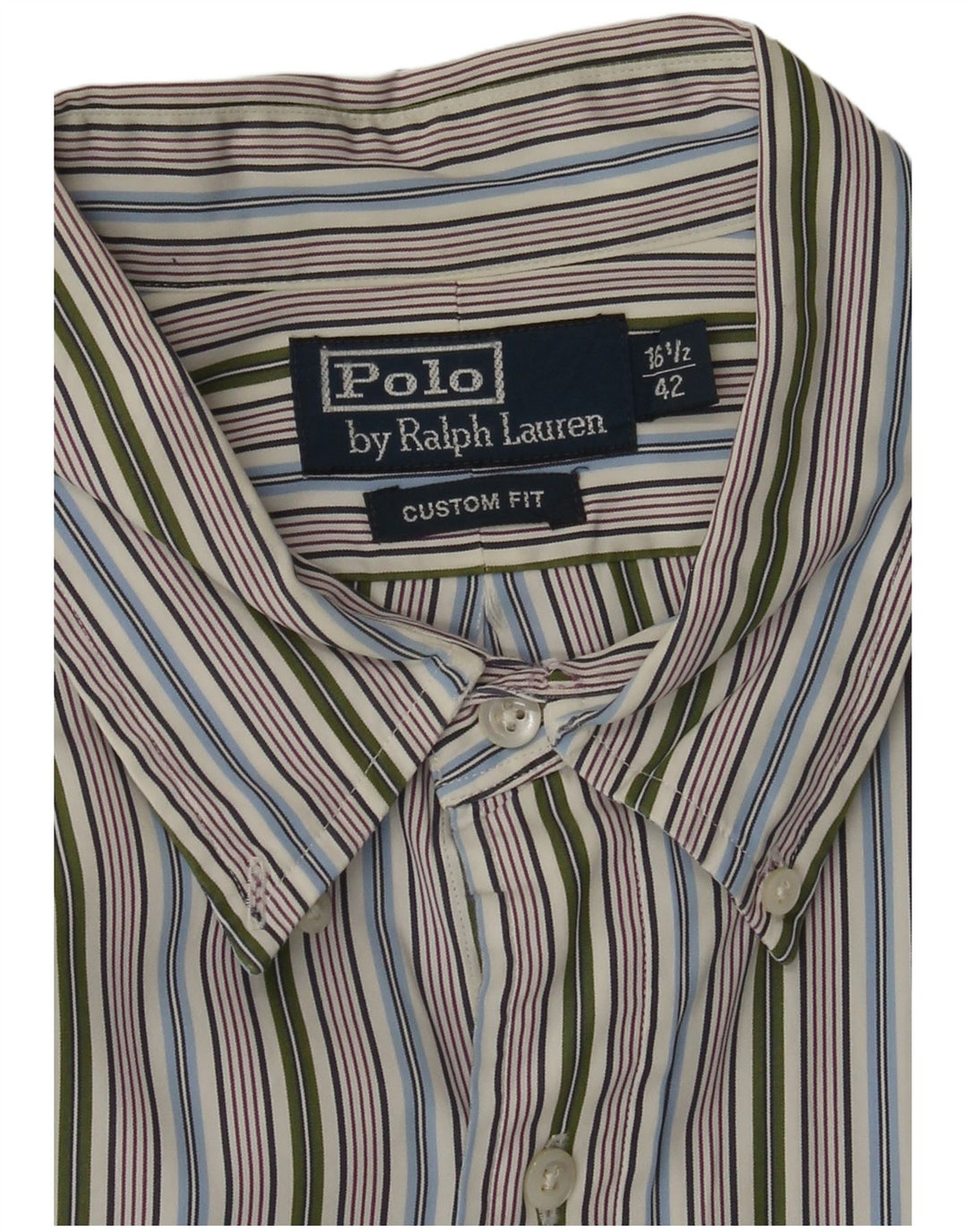 POLO RALPH LAUREN Herreskjorte str. 16 1/2 42 Stor flerfarvet stribet