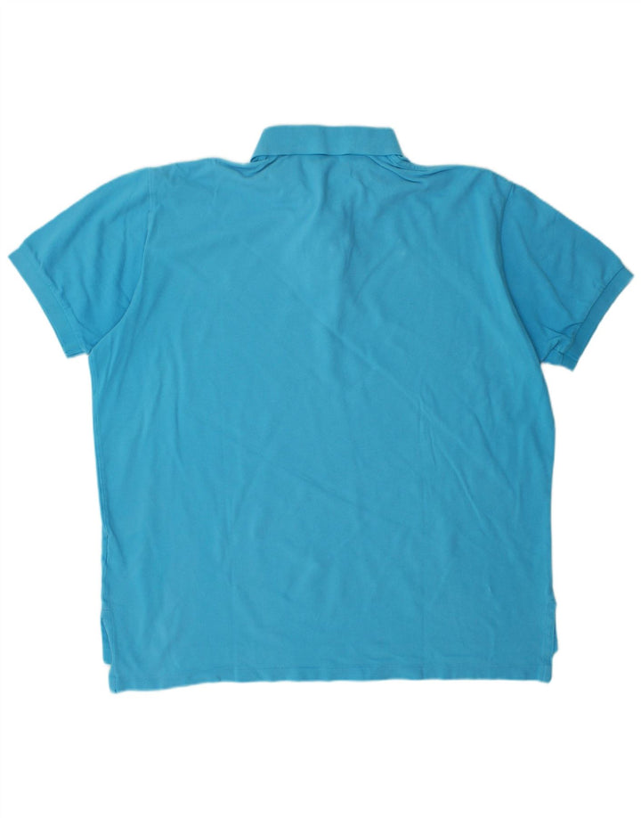 POLO RALPH LAUREN Herre poloshirt XL Blå Bomuld