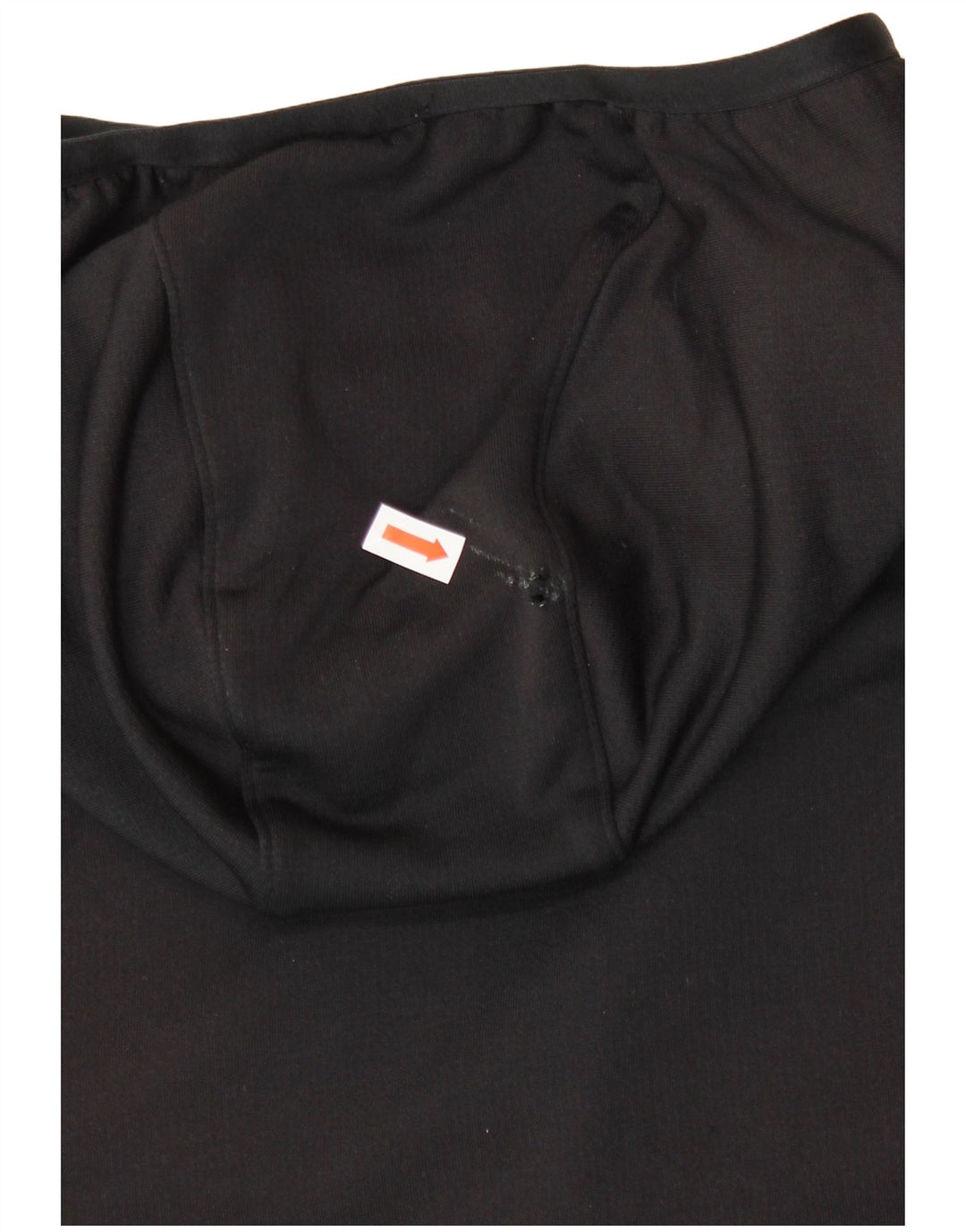 ADIDAS Womens Zip Hoodie Sweater UK 14 Large  Black Polyester