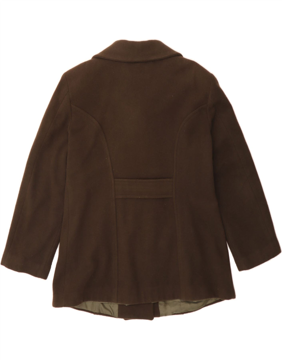 FIRMA Womens Double Breasted Blazer Jacket UK 18 XL Khaki Wool Vintage FIRMA and Second-Hand FIRMA from Messina Hembry 
