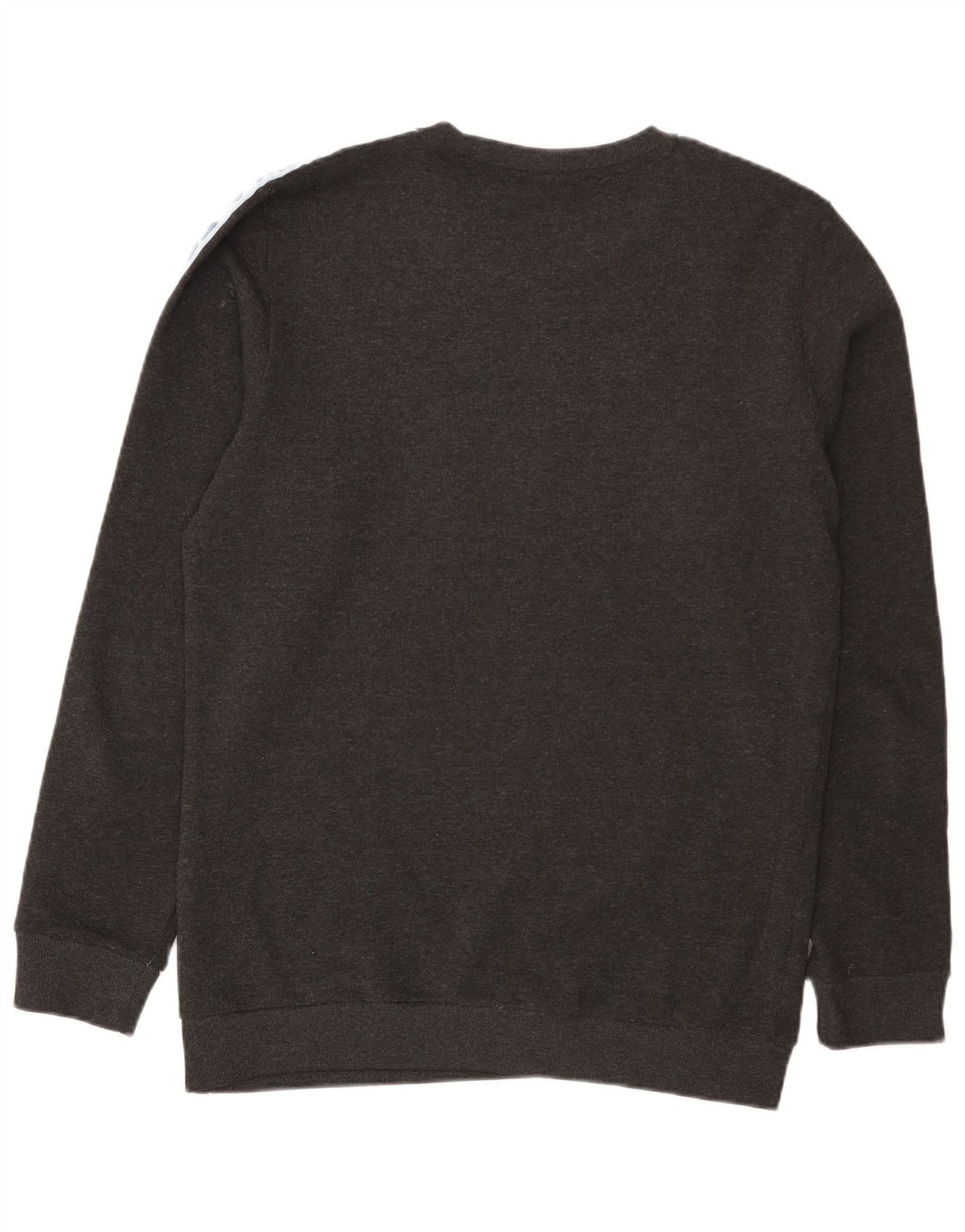 Fila Herre Grafisk Sweatshirt Jumper Stor Grå Colourblock Polyester