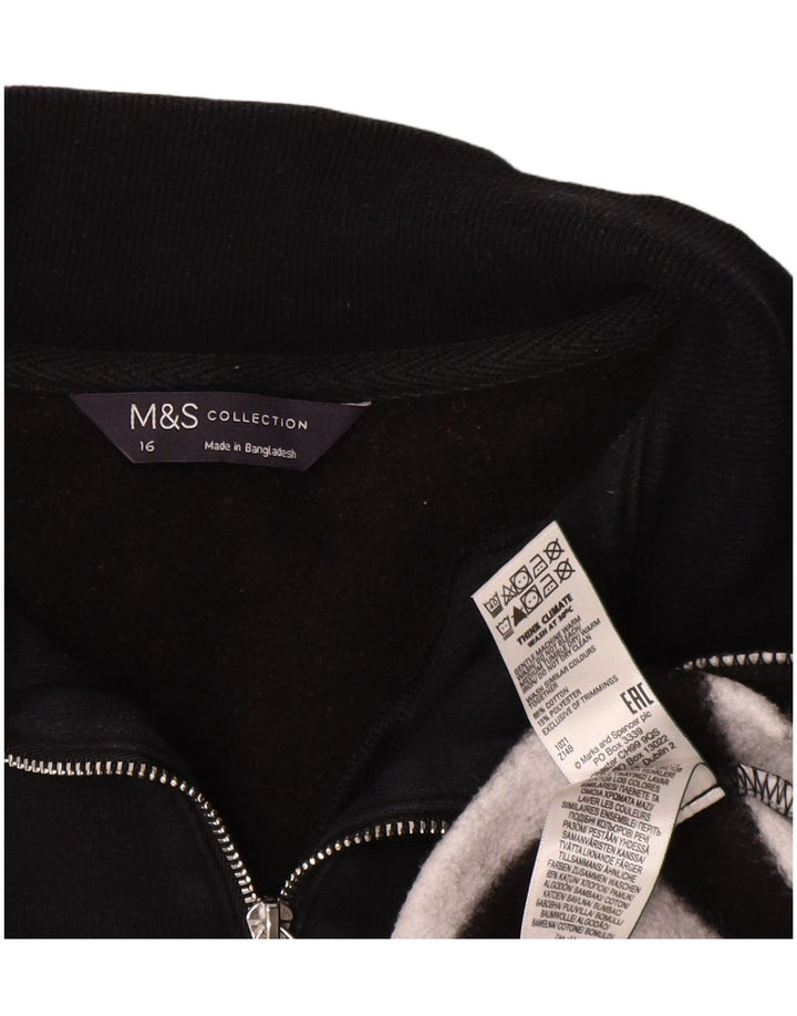 Marks & Spencer Dame Oversized Sweatshirt Jumper UK 16 Large Sort