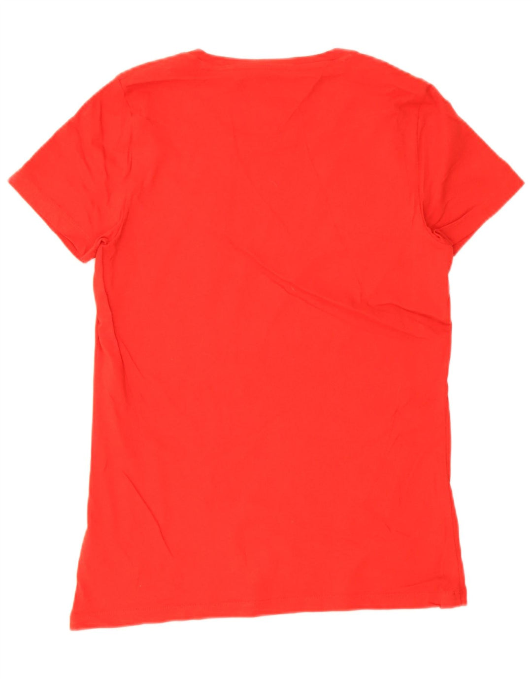 Tommy Hilfiger Herre T-Shirt Top Stor Rød Bomuld