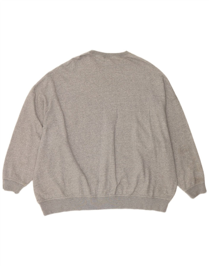 NIKE Loose Fit Sweatshirt Jumper 2XL Grå Bomuld