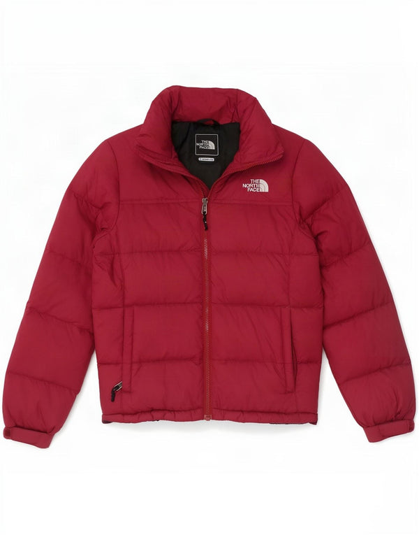 The North Face Dame Liner Polstret Jakke UK 10 Small Burgundy Nylon