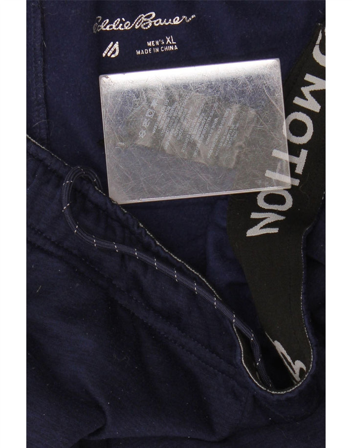 Eddie Bauer Herre træningsdragt Bukser Joggers XL Navy Blue Polyester