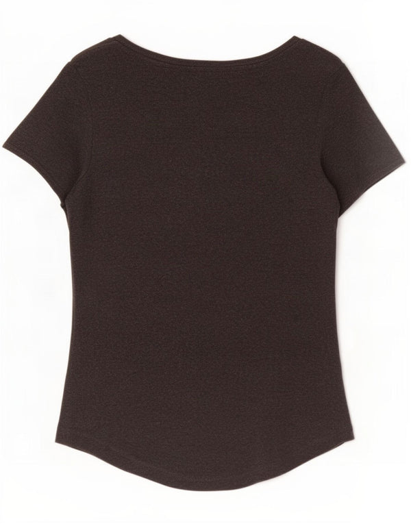 Champion Womens Heritage Fit T-Shirt Top UK 14 Large Grå