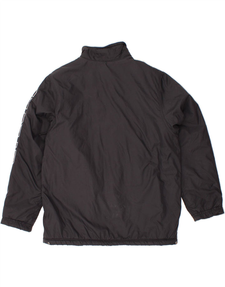 DIESEL Boys Graphic Bomber Windbreaker Jacket 11-12 Years Large Black Vintage Diesel and Second-Hand Diesel from Messina Hembry 