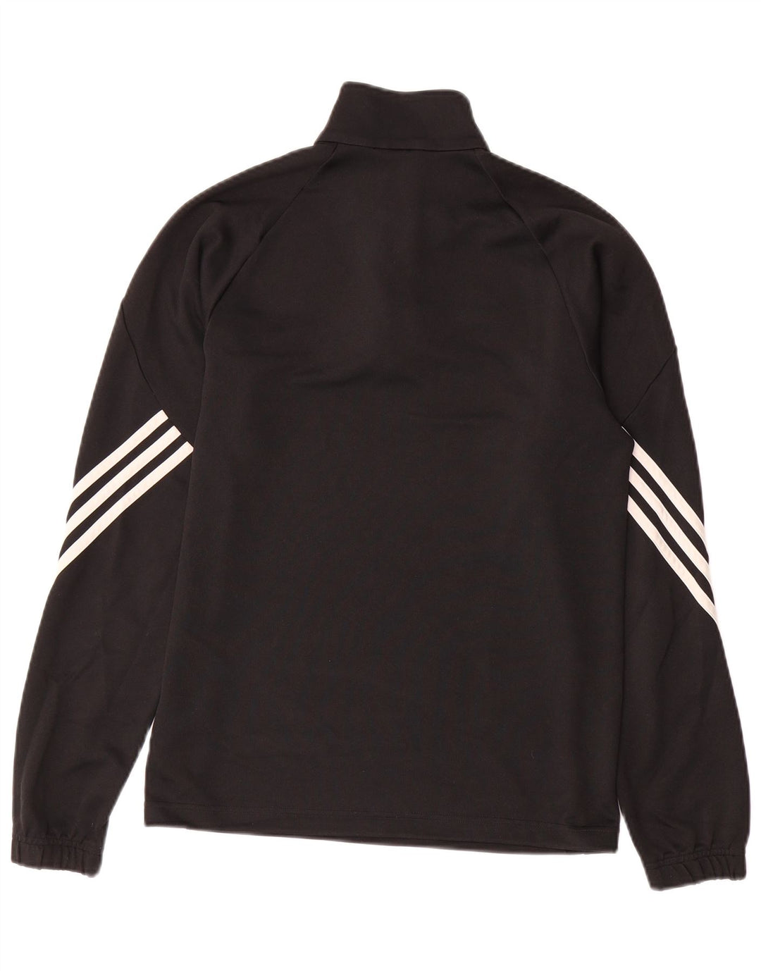 ADIDAS Herre Climalite Pullover med lynlås, træningsdragt, lille sort