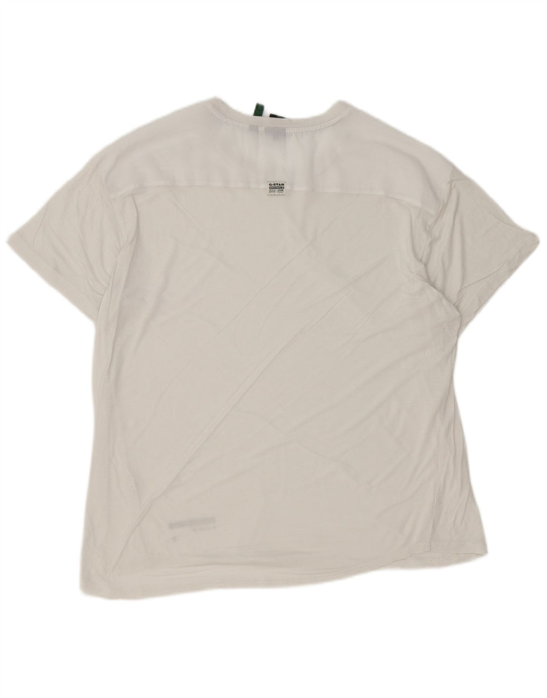 G-Star Herre T-Shirt Top Stor Hvid