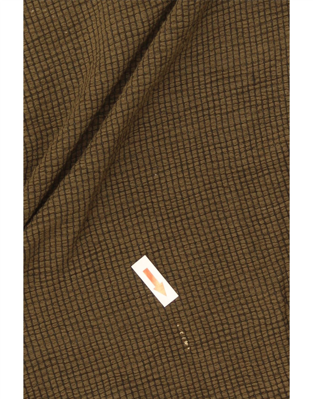 Zara Dame Oversized Top 3/4 ærme UK 10 Lille brun viskose