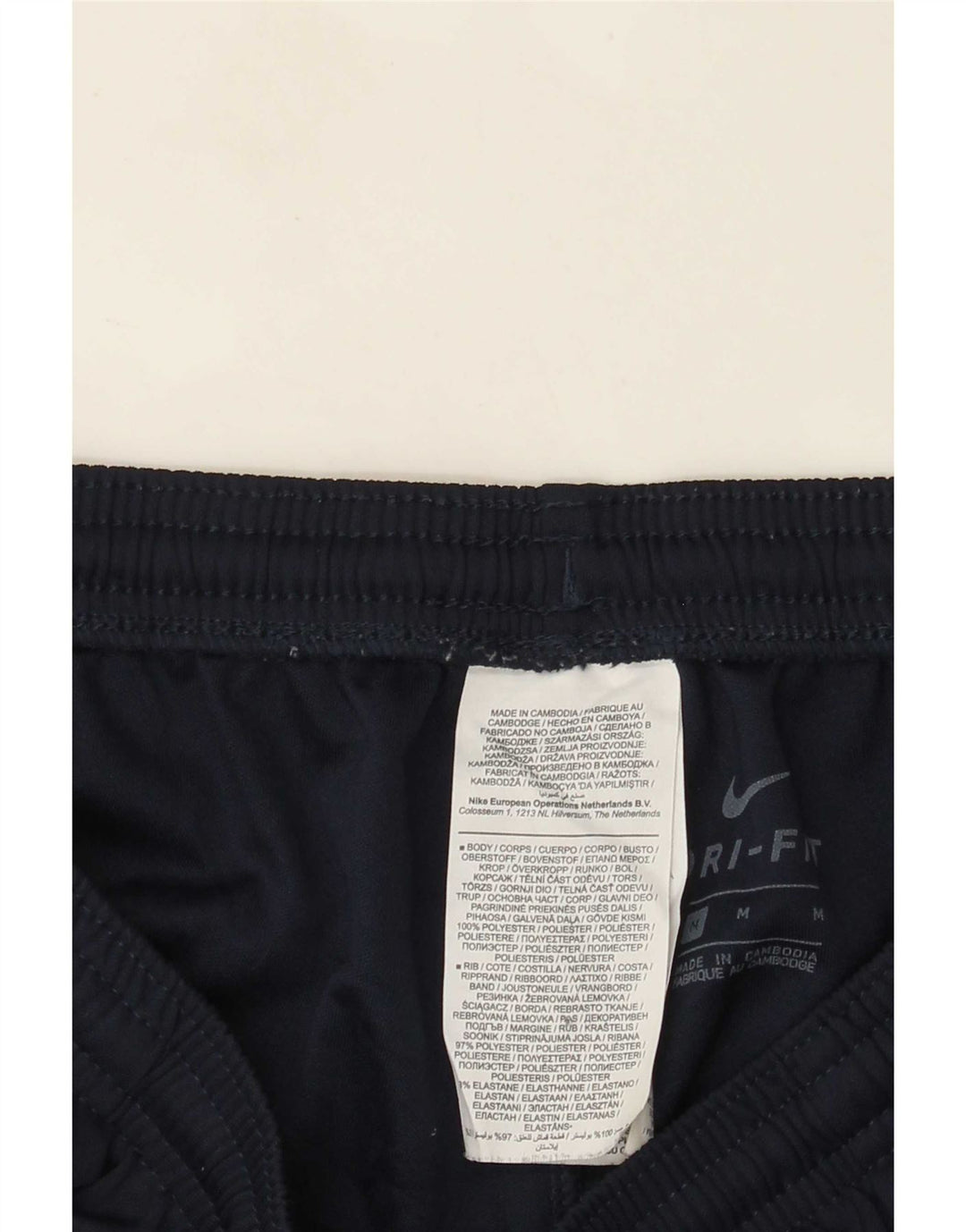 Nike Herre Dri Fit træningsdragt Bukser Medium Navy Blue Polyester
