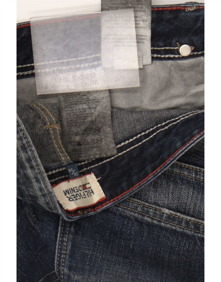 Tommy Hilfiger Herre Bootcut Jeans W38 L34 Marineblå Bomuld