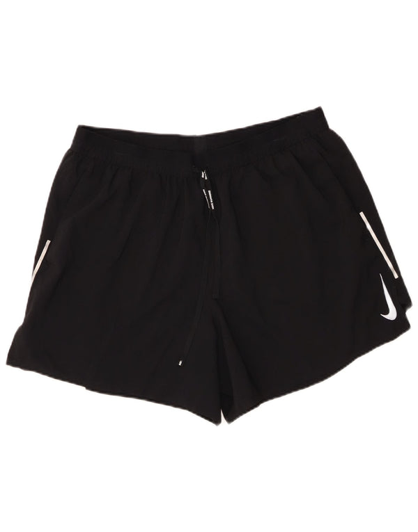 Nike Dri Fit sportsshorts til kvinder 2XL sort polyester
