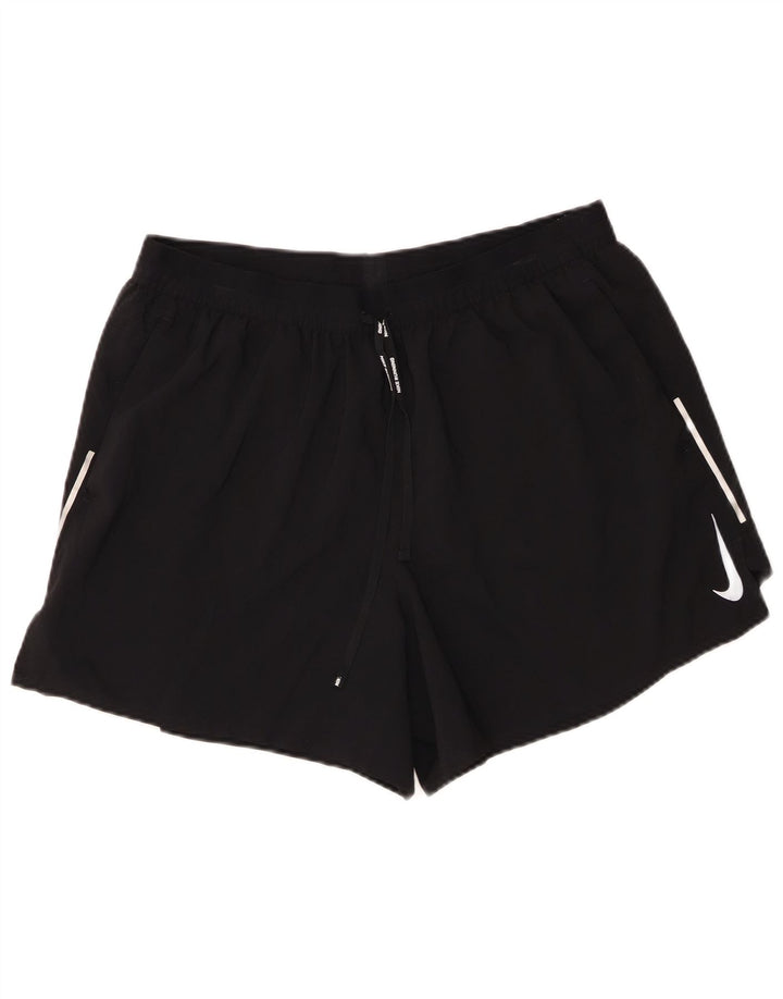 Nike Dri Fit sportsshorts til kvinder 2XL sort polyester