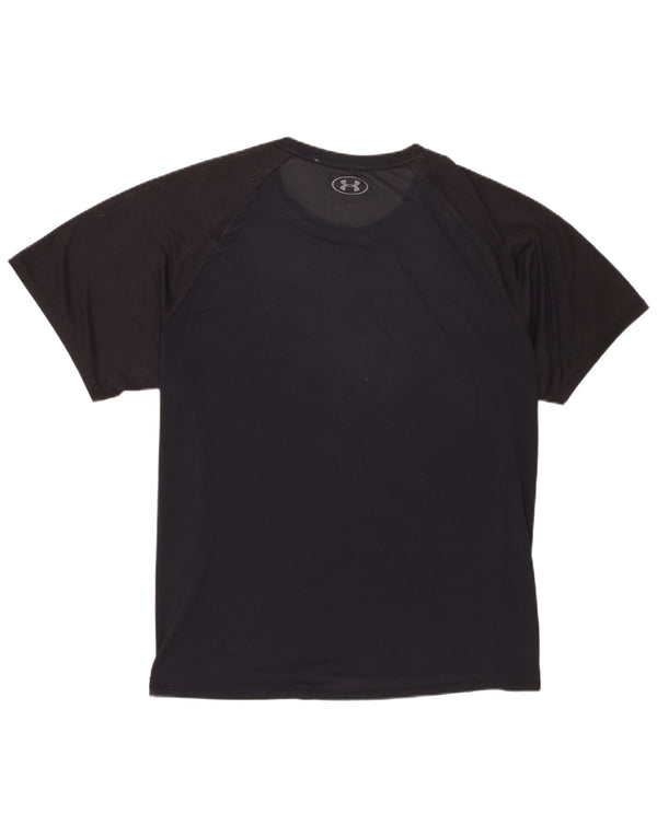 Under Armour Herre T-Shirt Top 2XL Sort Polyester