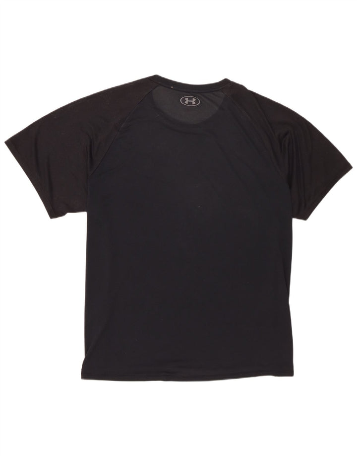 Under Armour Herre T-Shirt Top 2XL Sort Polyester