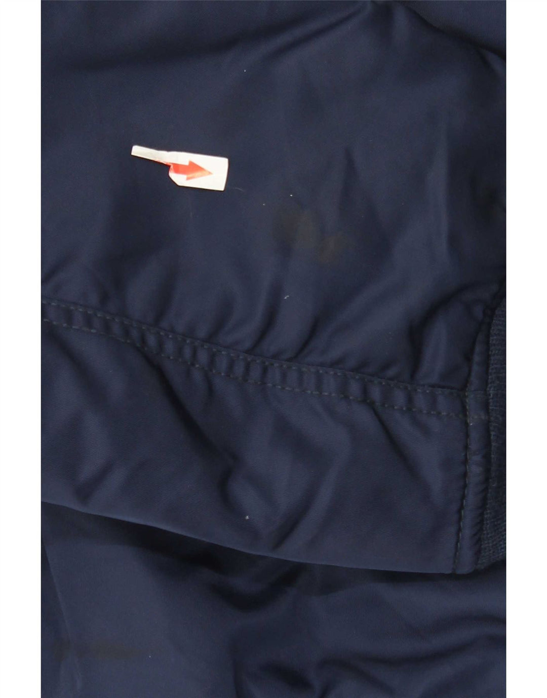 Pull & Bear Herre Bomber Jacket UK 38 Medium Navy Blue Colourblock