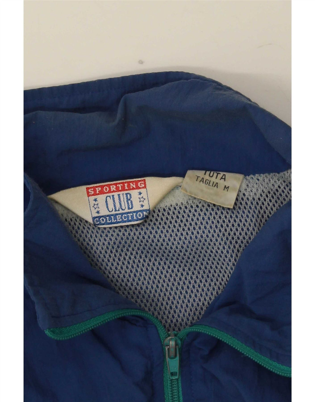 Club Herre Loose Fit træningsdragt Topjakke Medium Blue Colourblock